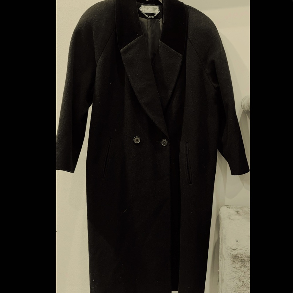 VTG Pavilion Petite Made in the USA Heavy Wool  Lined Woman's Coat XL